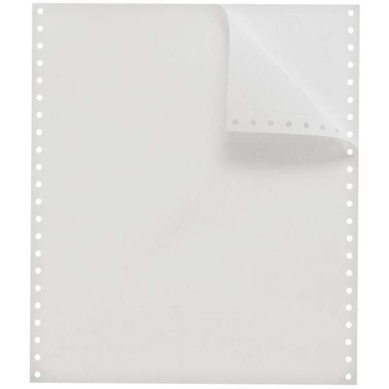 Computer Paper, Plain, White, 9.5 X 11 in, 2000 Sheets